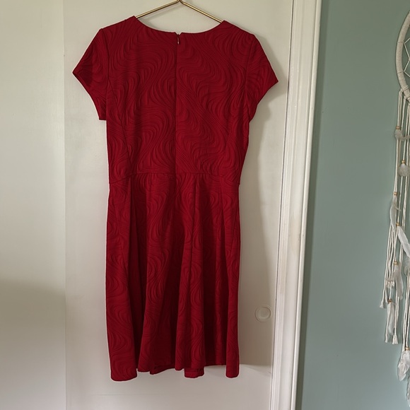 Sandra Darren Red Dress size:12 - Picture 10 of 10
